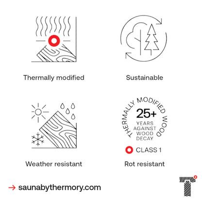 Thermory Barrel Sauna No. 50