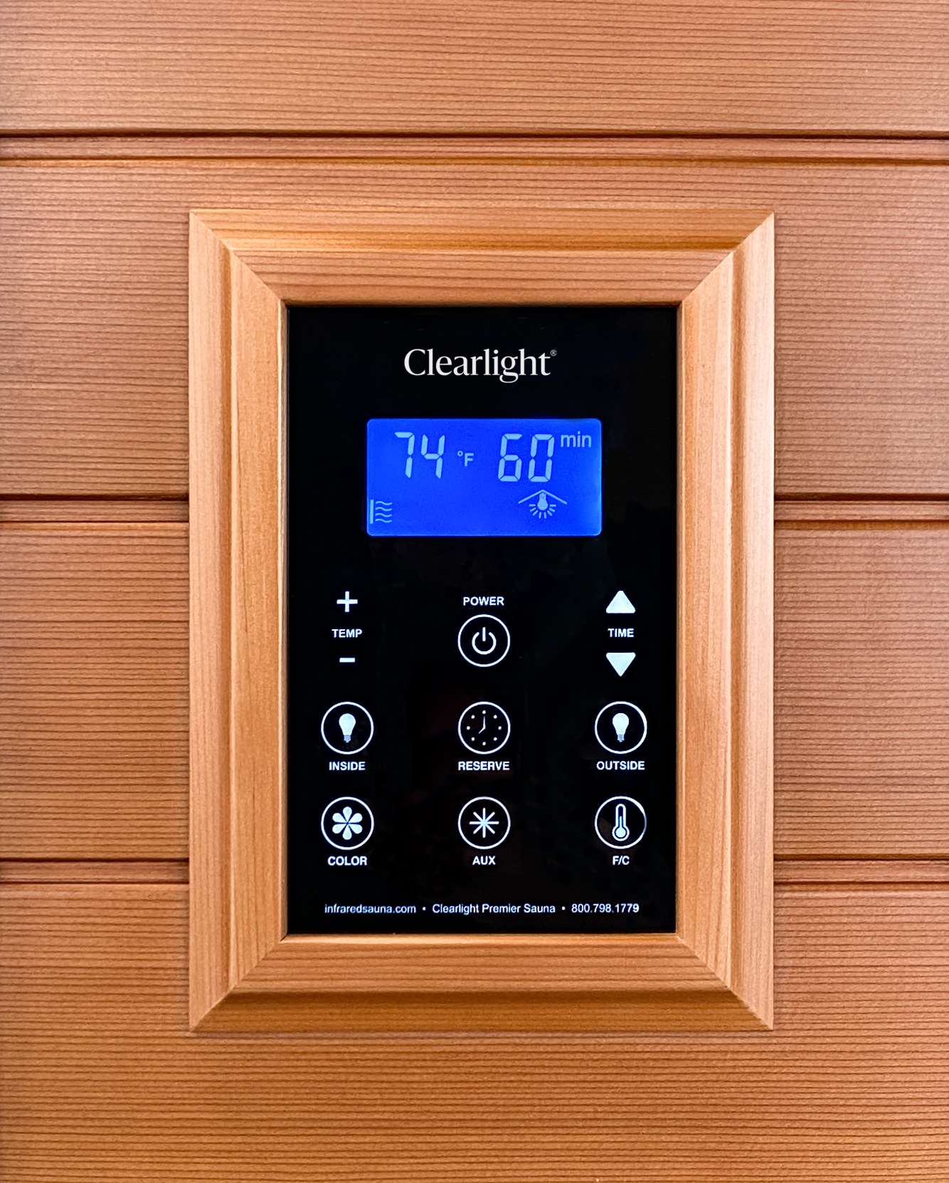 Clearlight® PREMIER IS-2 FAR INFRARED SAUNA (2 Person)