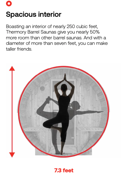 Thermory Barrel Sauna No. 50