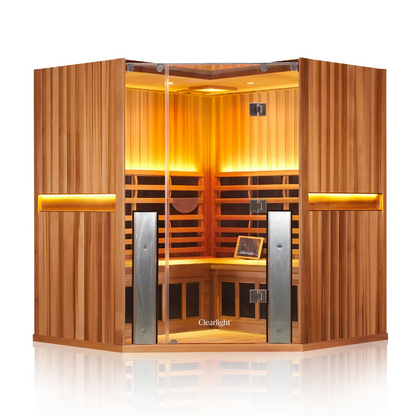 Clearlight® SANCTUARY C FULL SPECTRUM INFRARED CORNER SAUNA (4 person)