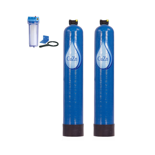 WHCM7-35-DTF Chloramine Wide Spectrum + Pro Upgrade, Advanced Whole House Water Filter