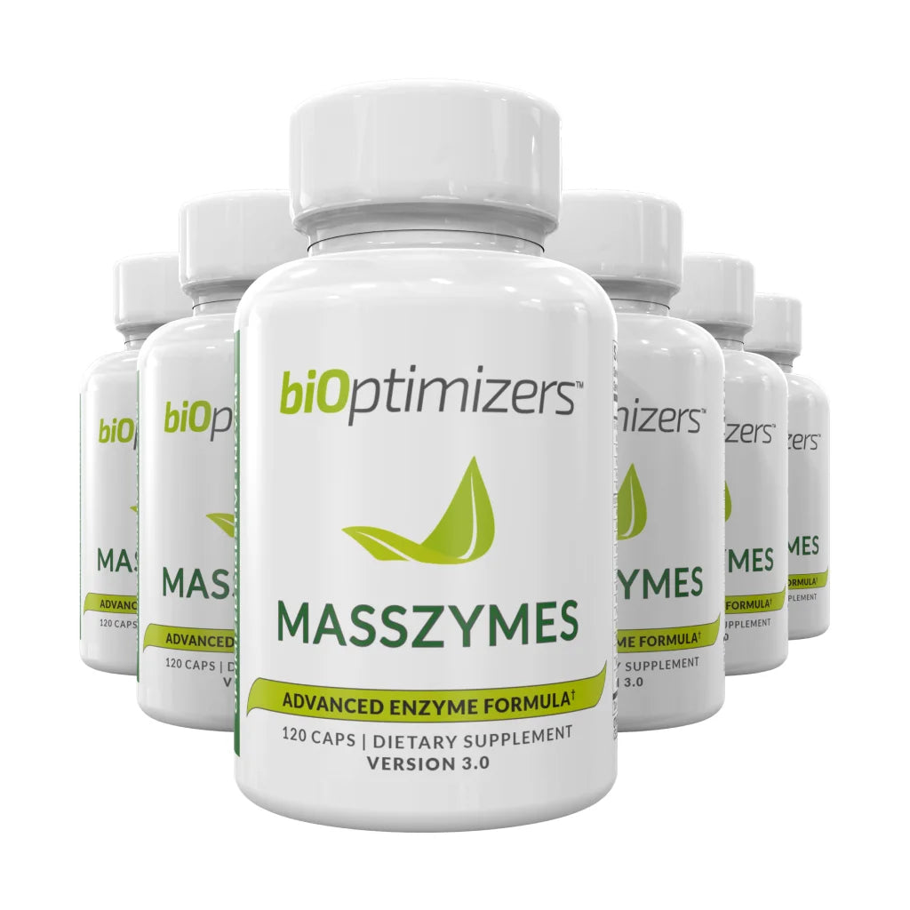 MASSZYMES (120ct) - DIGESTIVE ENZYME SUPPLEMENT (V3.0)