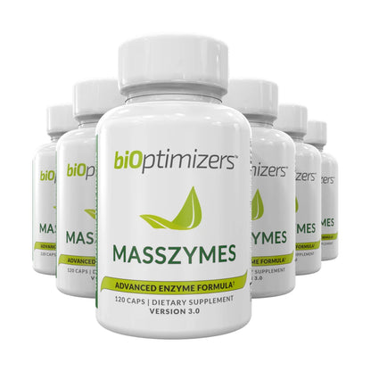 MASSZYMES (120ct) - DIGESTIVE ENZYME SUPPLEMENT (V3.0)