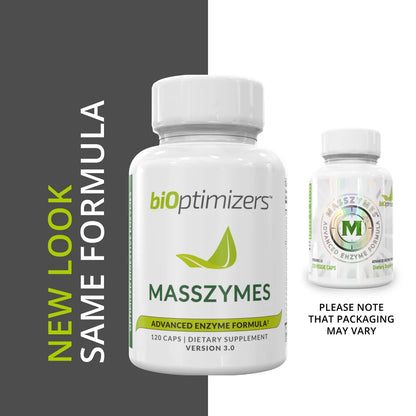 MASSZYMES (120ct) - DIGESTIVE ENZYME SUPPLEMENT (V3.0)